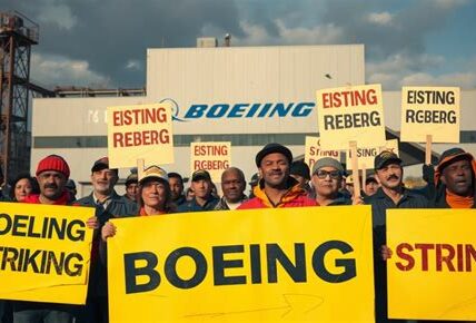 Boeing enfrenta una huelga que desafía su producción, con trabajadores exigiendo mejores condiciones y salarios. El conflicto atrasa entregas y pone en riesgo contratos importantes.