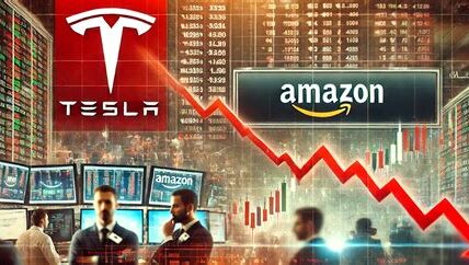 Tesla cae por menores ventas; bancos como Wells Fargo y JPMorgan suben gracias a sólidos resultados. El mercado refleja desafíos del sector industrial y resiliencia financiera.